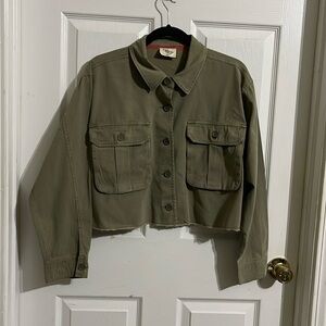 Rag Poets cropped jacket size M